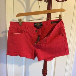 Lucky Pink Denim Shorts, Sz 4